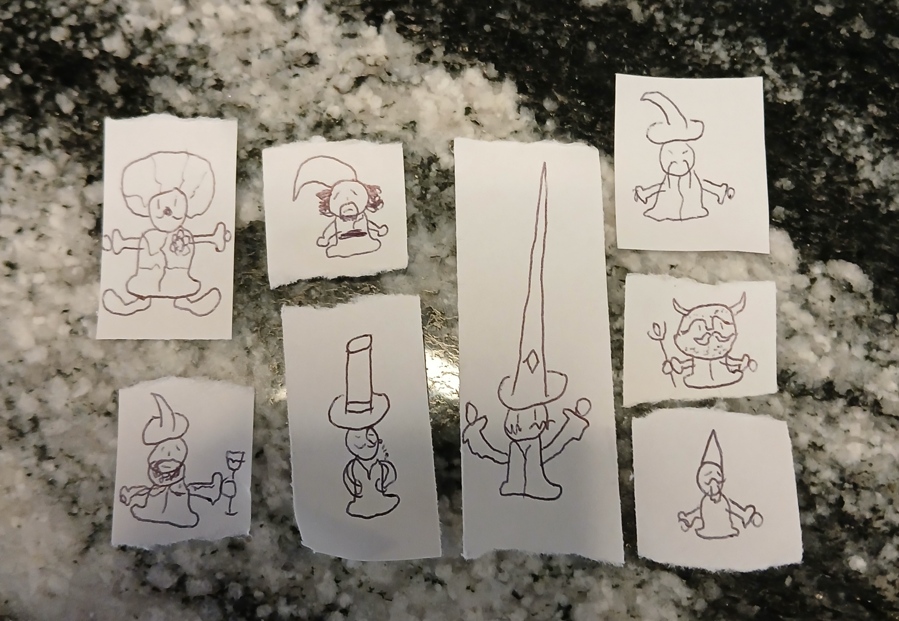 Tiny wizard army